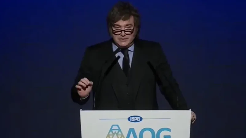 Milei celebró las exportaciones récord: “Argentina está generando una revolución subterránea”