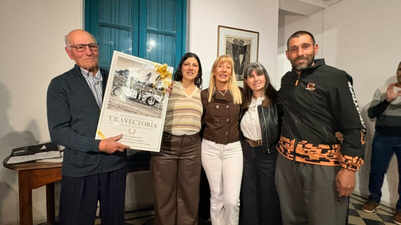 Se llevo a cabo una jornada de reconocimiento a Duval “El Negro” Arlotti
